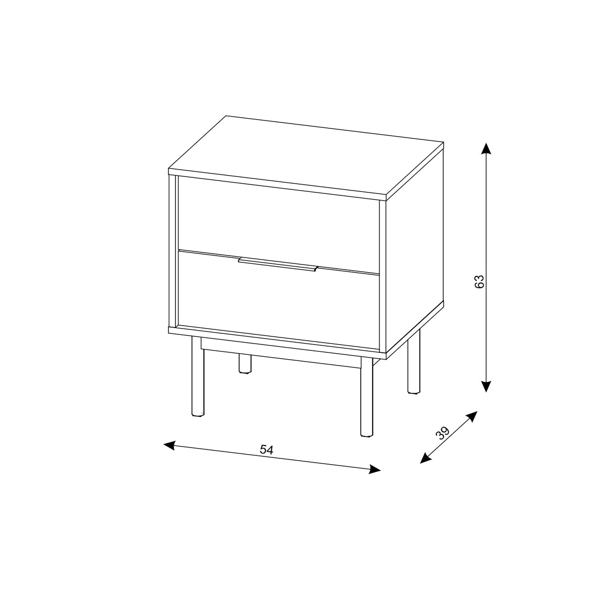 Naktinis staliukas WP1298