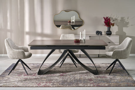 Išskleidžiamas valgomojo stalas Walnut Elegance