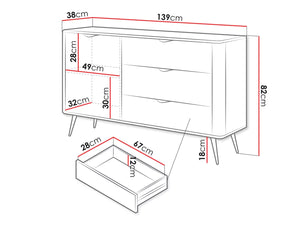 Komoda LA5558