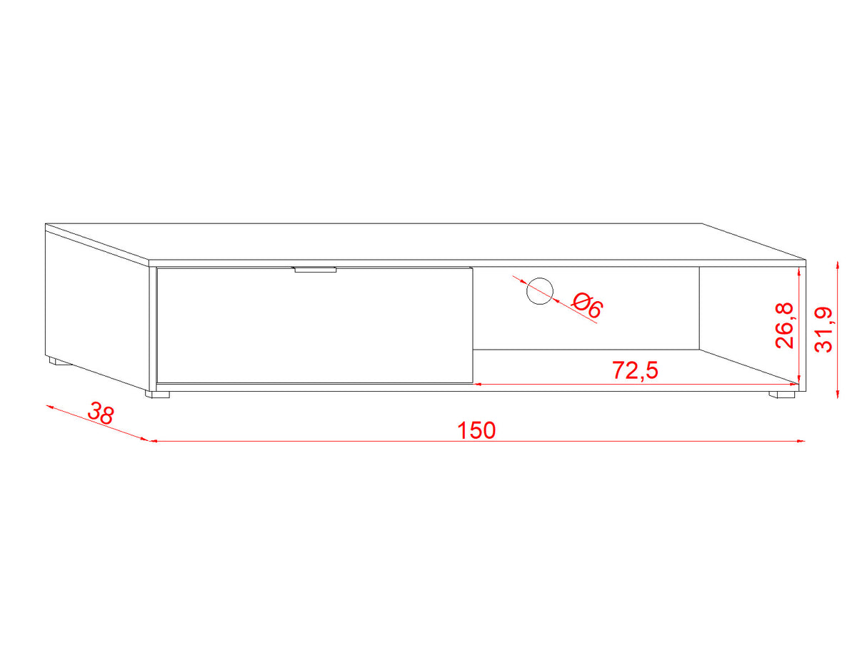 TV spintelė WP1487