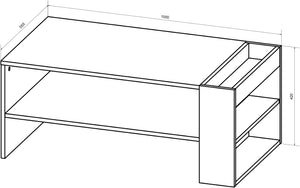 Žurnalinis staliukas WP1126