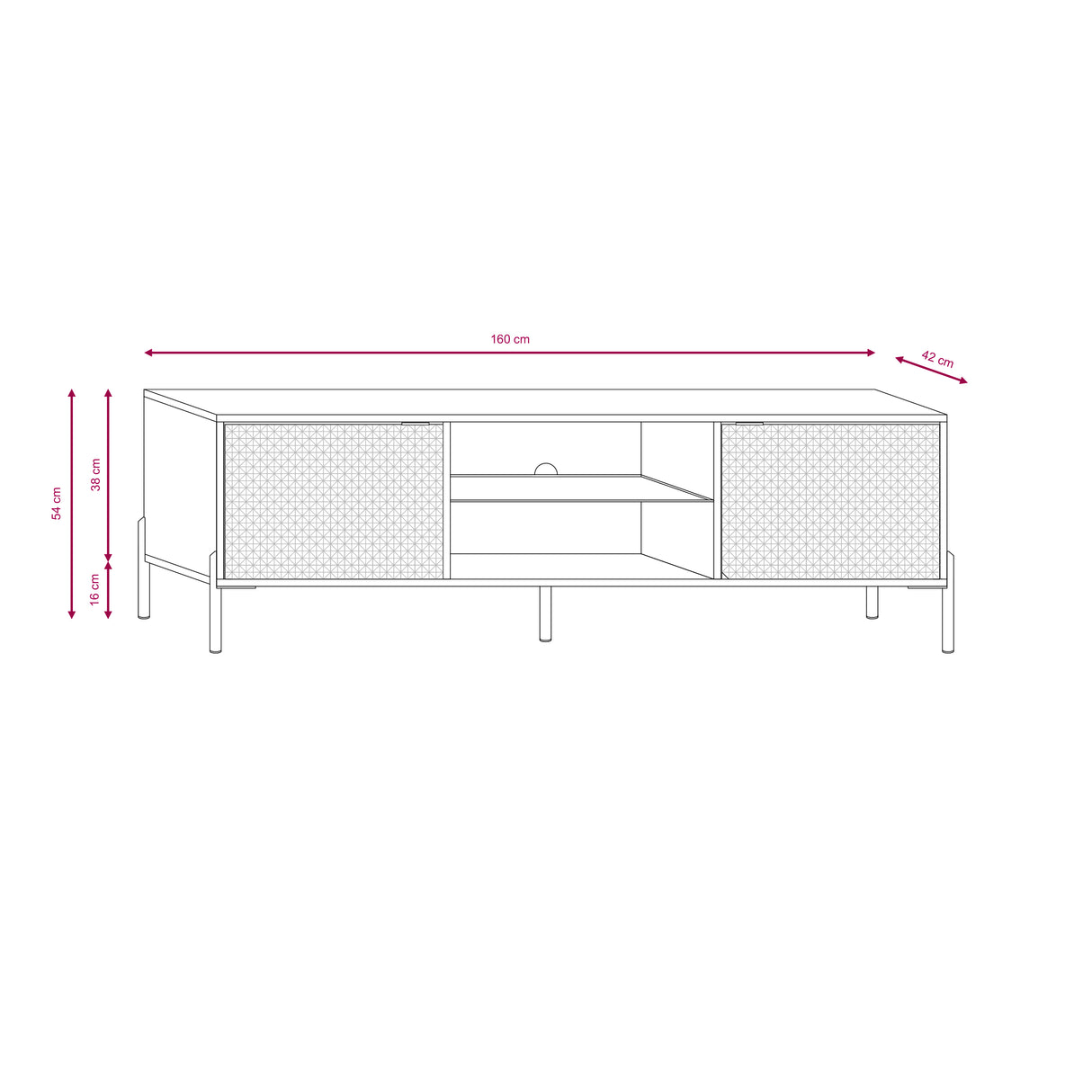 TV spintelė WP1503