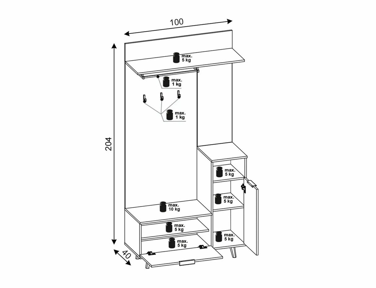 TV spintelė SG3059