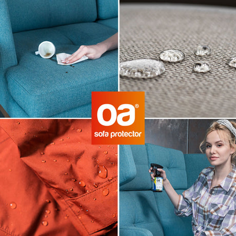 OA sofa protector 250ml vandeniui atsparus baldinių audinių impregnantas