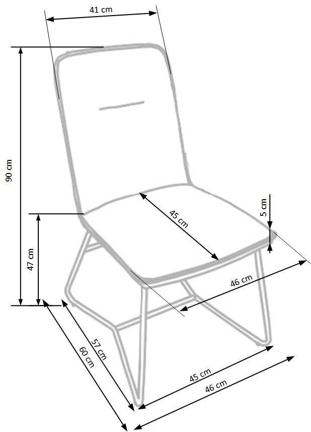 Valgomojo kėdė HA2494