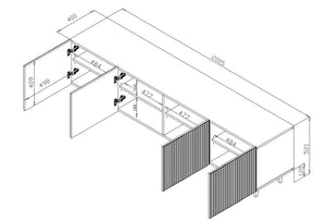 TV spintelė HA2544